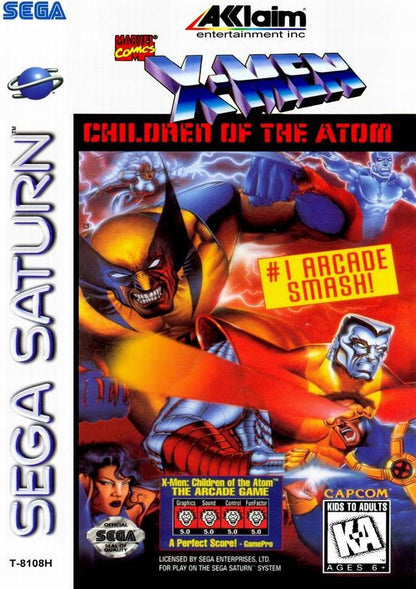 J2Games.com | X-Men Children of the Atom (Sega Saturn) (Pre-Played - Game Only).