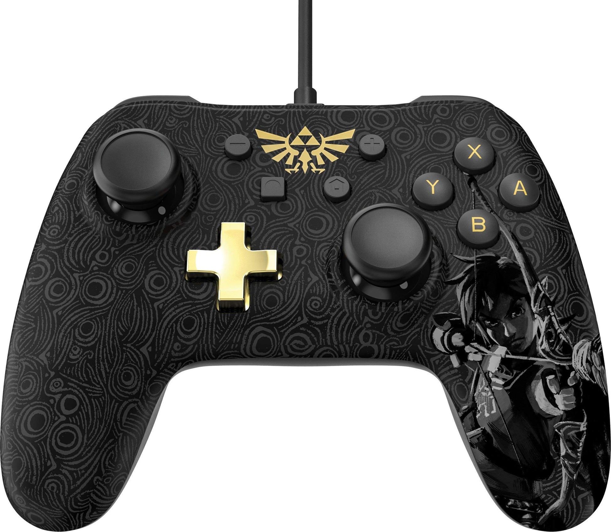 J2Games.com | Power A Wired Controller Breath of The Wild Edition (Nintendo Switch) (Pre-Played - Accessory).