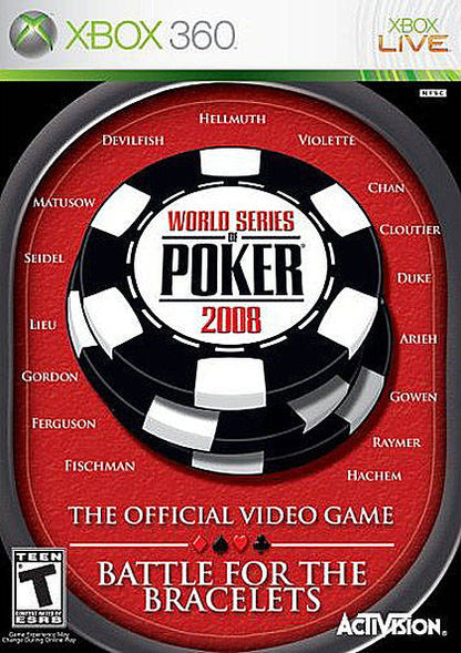 Serie Mundial de Póquer 2008: Batalla por los brazaletes (Xbox 360)