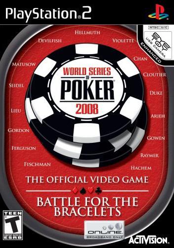 J2Games.com | World Series Of Poker 2008 (Playstation 2) (Pre-Played - CIB - Good).