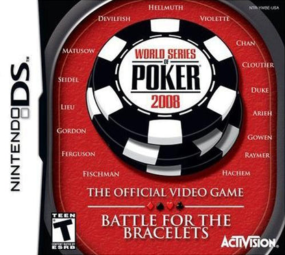 J2Games.com | World Series Of Poker 2008 (Nintendo DS) (Pre-Played - Game Only).
