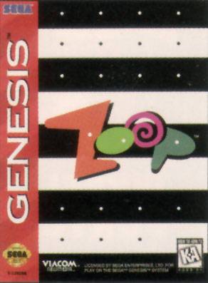 J2Games.com | Zoop (Sega Genesis) (Pre-Played - Game Only).