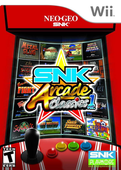 J2Games.com | SNK Arcade Classics Volume 1 (Wii) (Pre-Played - CIB - Good).