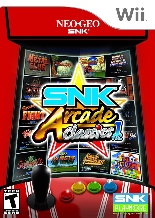 J2Games.com | SNK Arcade Classics Volume 1 (Wii) (Pre-Played - Game Only).
