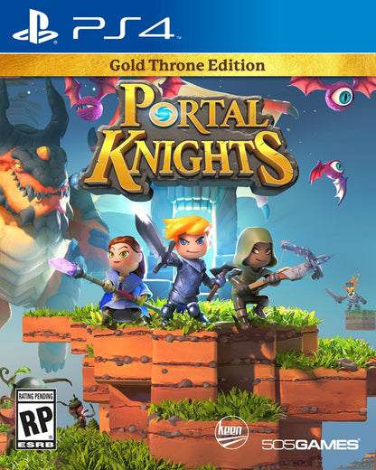 J2Games.com | Portal Knights Gold Throne Edition (Playstation 4) (Brand New).