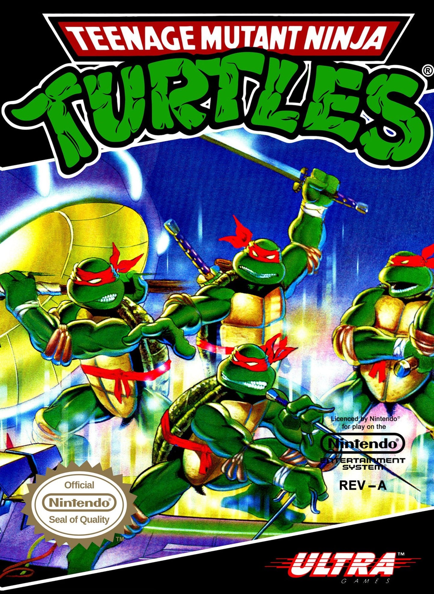 J2Games.com | Teenage Mutant Ninja Turtles (Nintendo NES) (Pre-Played - Game Only).