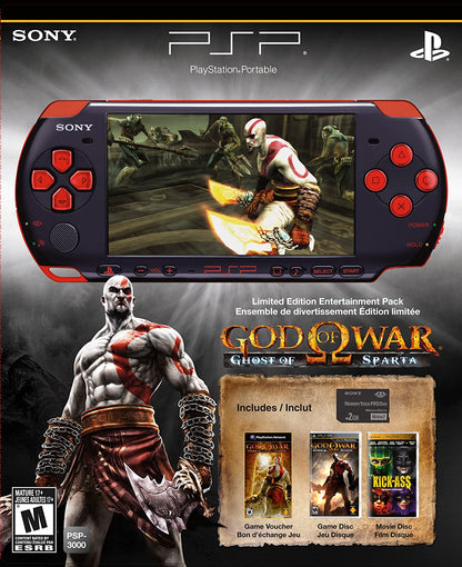 PSP 3000 Limited Edition God of War Version (PSP)