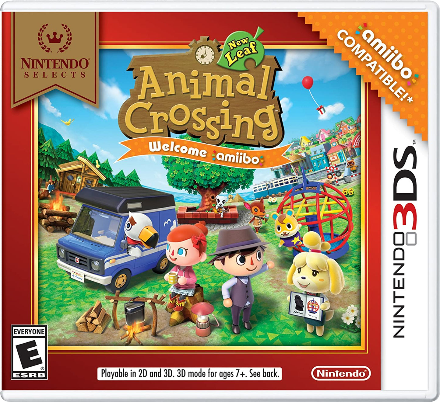 J2Games.com | Animal Crossing New Leaf (Nintendo Selects) (Nintendo 3DS) (Brand New).