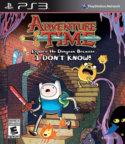 J2Games.com | Adventure Time: Explore the Dungeon Because I DON'T KNOW! (Playstation 3) (Pre-Played - Game Only).