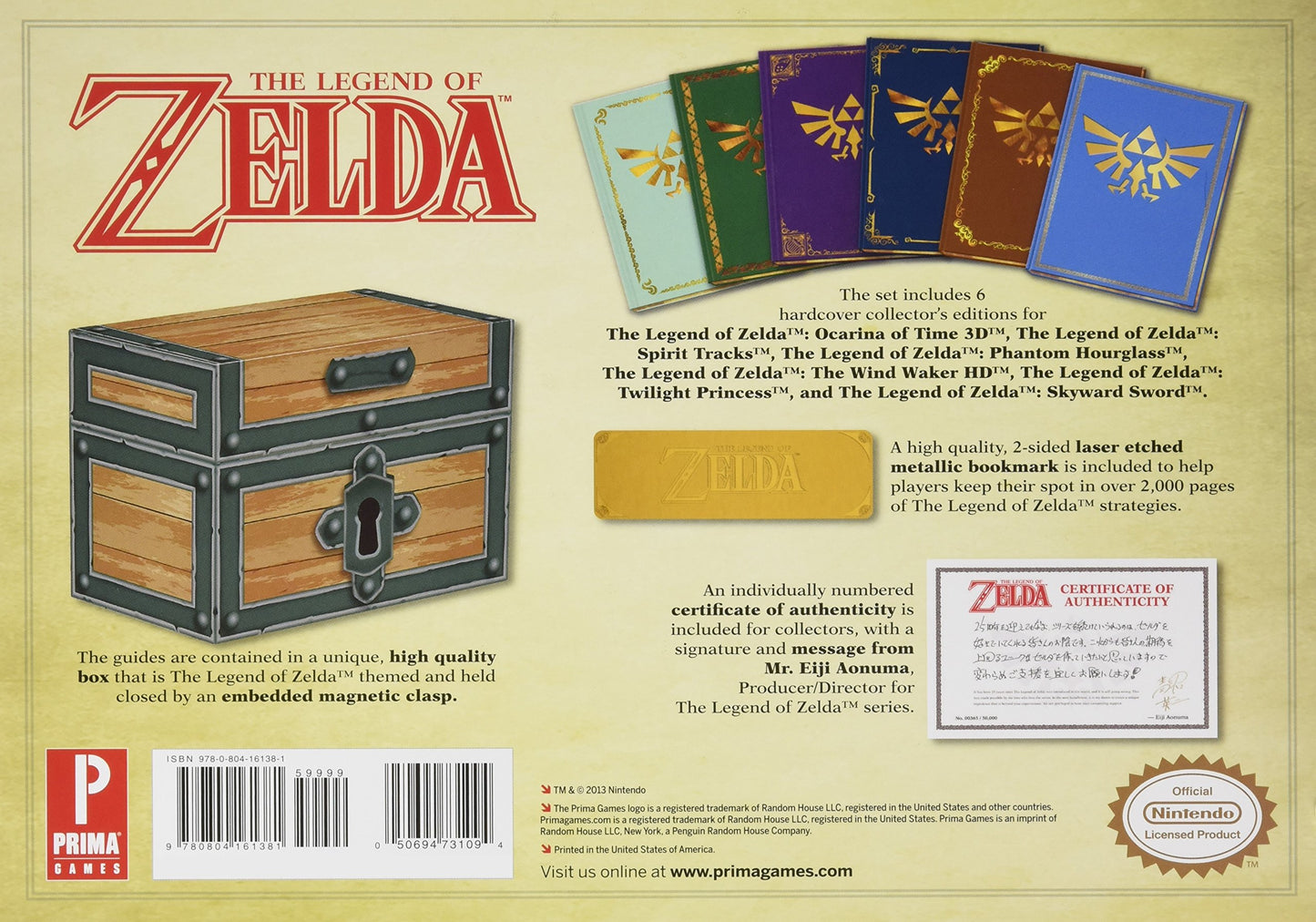 The Legend of Zelda Box Set: Prima Official Game Guide (Books)