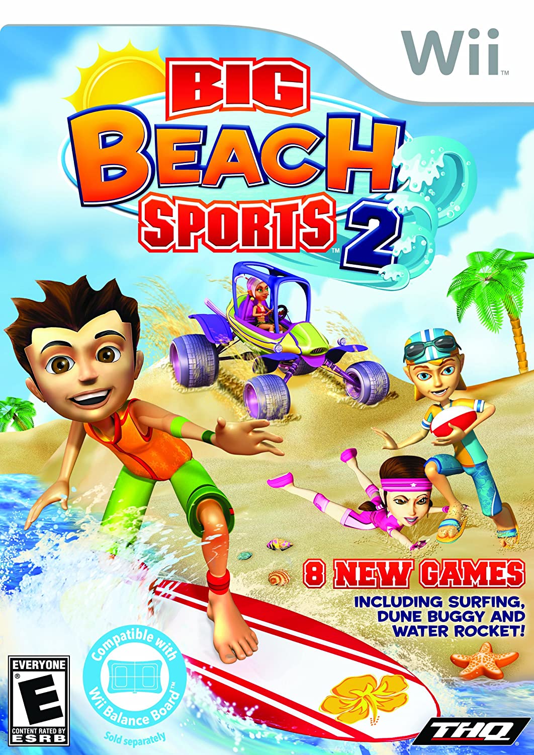 J2Games.com | Big Beach Sports 2 (Wii) (Pre-Played - CIB - Good).