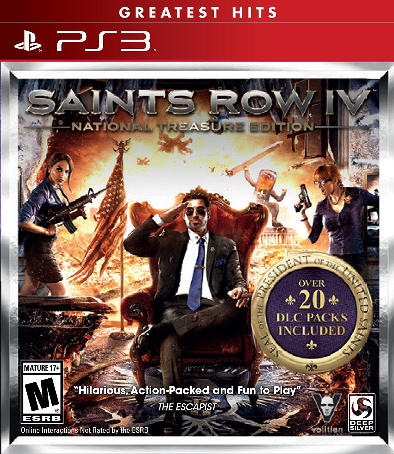 J2Games.com | Saints Row IV National Treasure Edition (Playstation 3) (Pre-Played - Game Only).