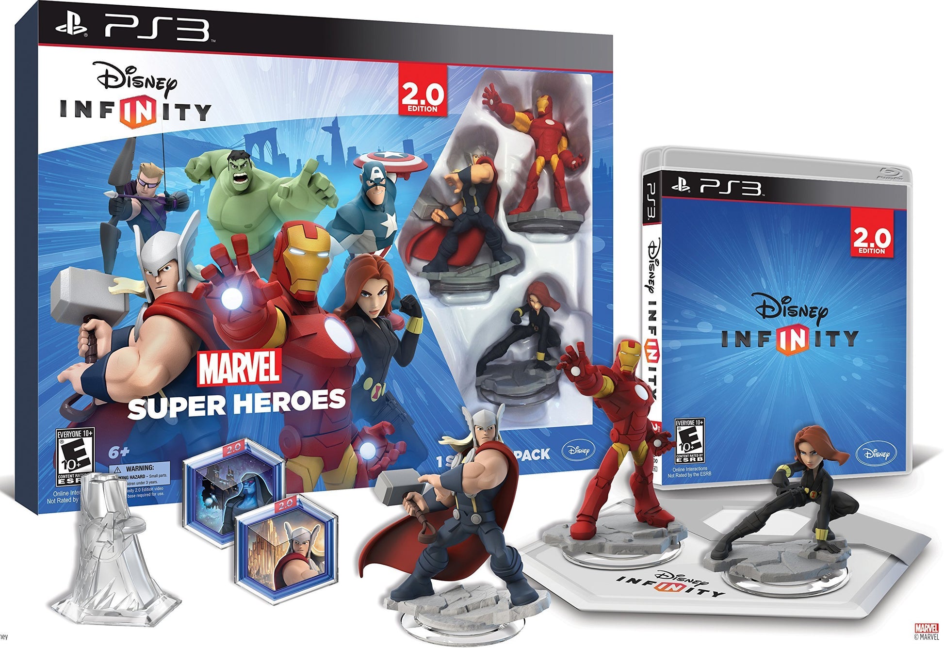 J2Games.com | Disney Infinity: Marvel Super Heroes 2.0 Starter Pack (Playstation 3) (Pre-Played - Game Only).