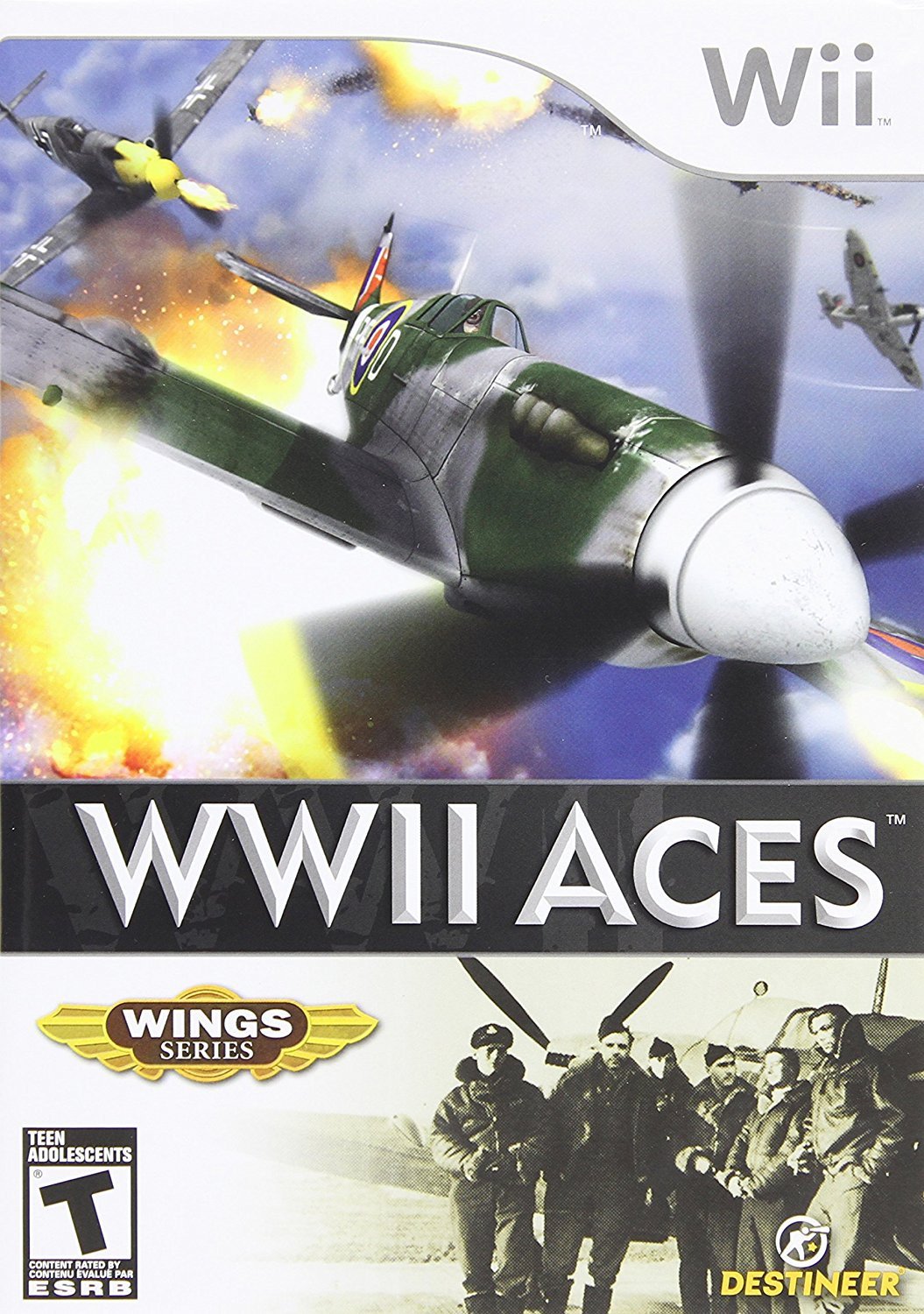 J2Games.com | WWII Aces (Wii) (Pre-Played - CIB - Good).