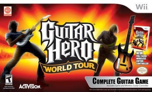 J2Games.com | Guitar Hero World Tour Guitar Kit (Wii) (Pre-Played - CIB - Good).
