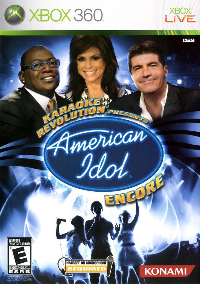 J2Games.com | Karaoke Revolution Presents American Idol Encore (Game Only) (Xbox 360) (Pre-Played - Game Only).