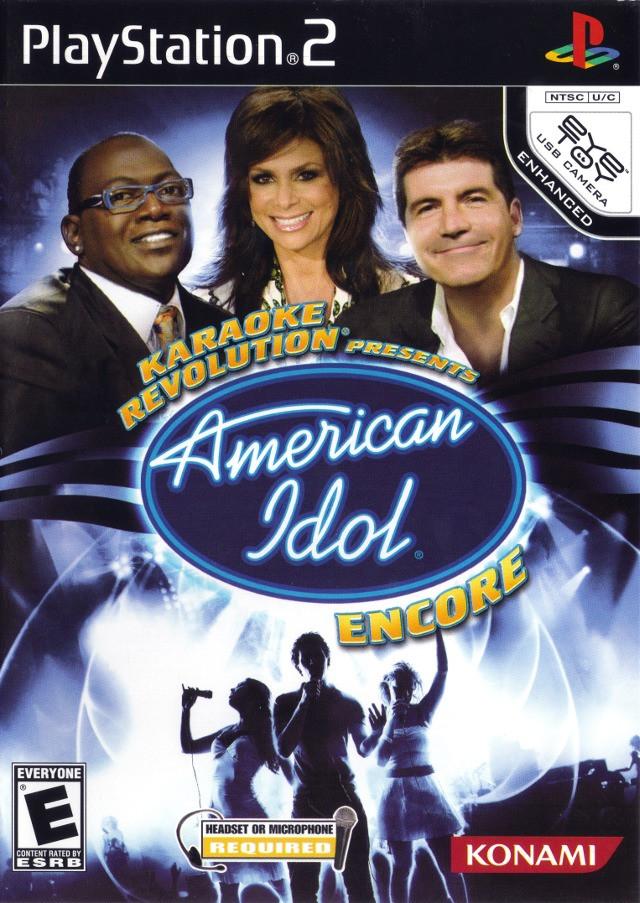 J2Games.com | Karaoke Revolution American Idol Encore (Playstation 2) (Pre-Played - Game Only).