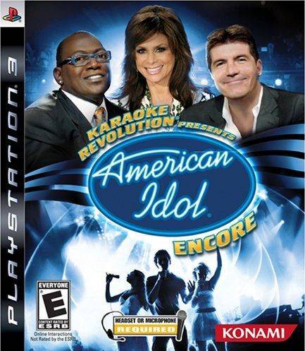 Karaoke Revolution Presents: American Idol Encore (Playstation 3)