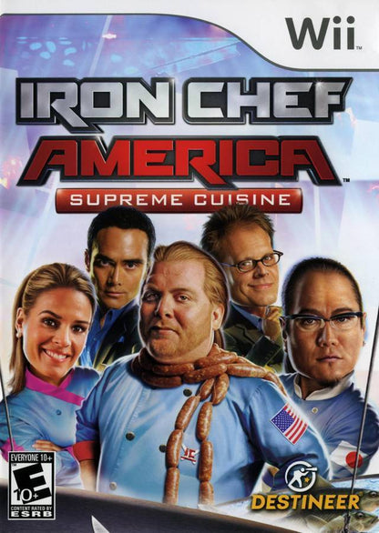 J2Games.com | Iron Chef America Supreme Cuisine (Wii) (Pre-Played - CIB - Very Good).