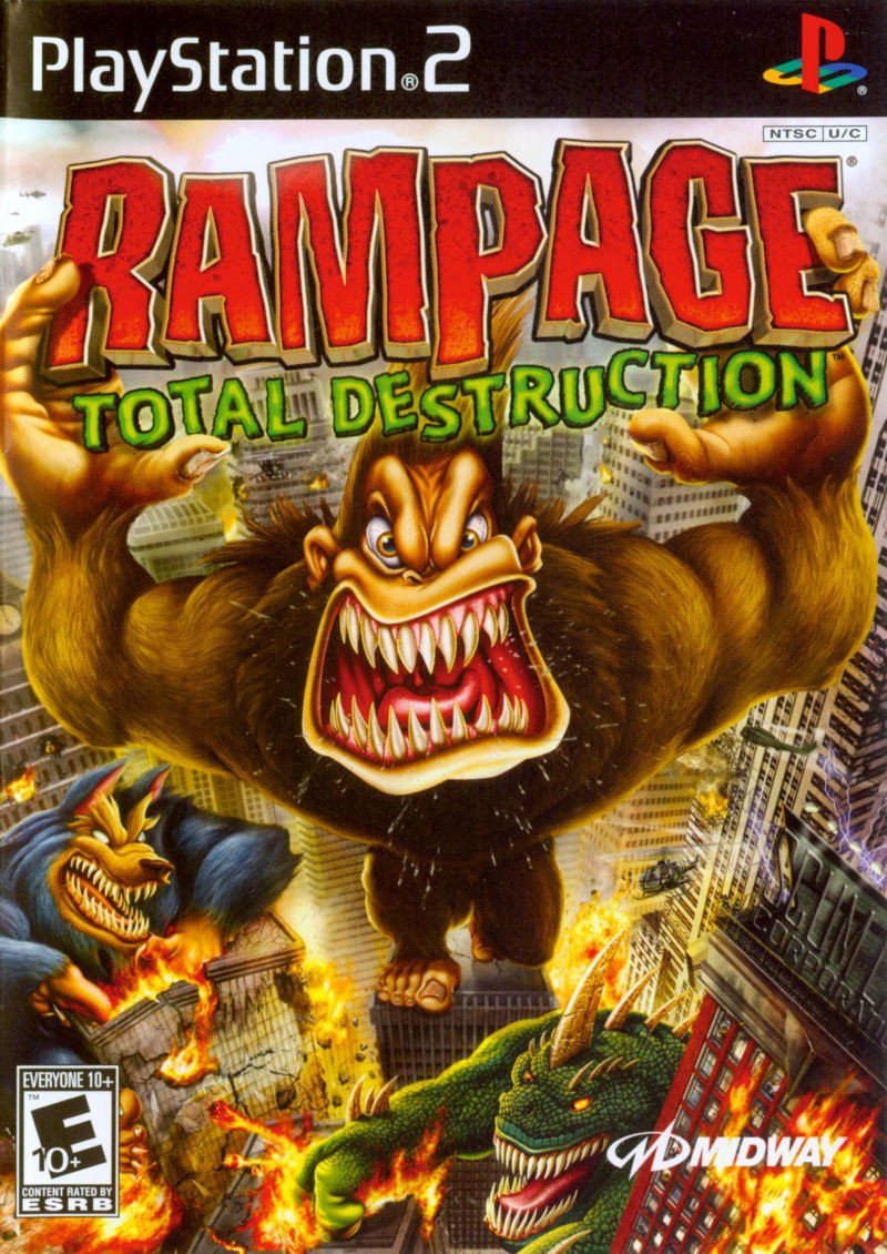 J2Games.com | Rampage Total Destruction (Playstation 2) (Pre-Played).