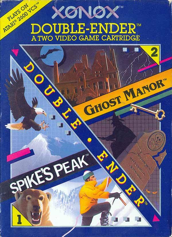 Double Ender: Ghost Manor/Spike's Peak (Atari 2600)
