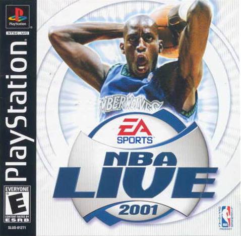 J2Games.com | NBA Live 2001 (Playstation) (Pre-Played).