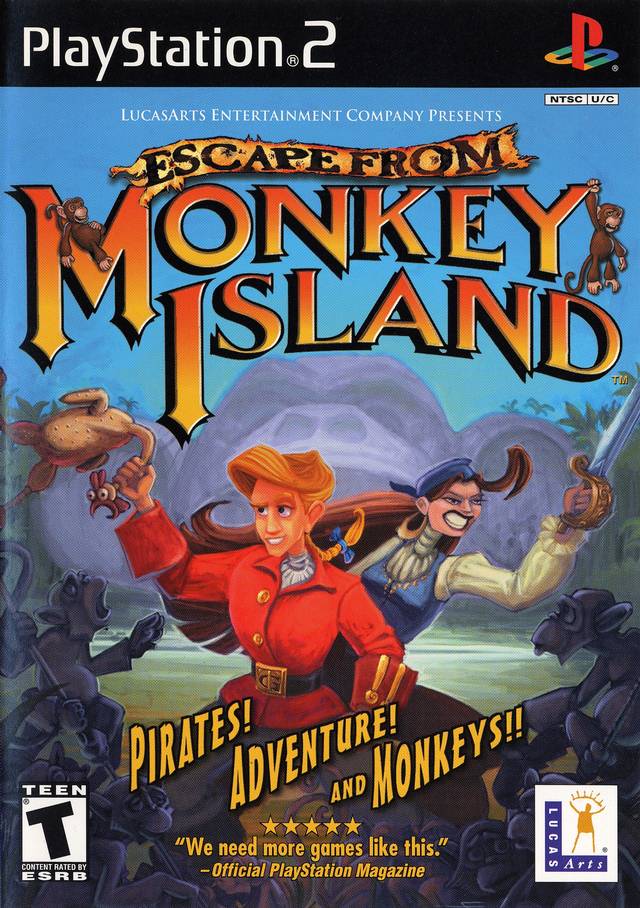 Escape from Monkey Island (Playstation 2)
