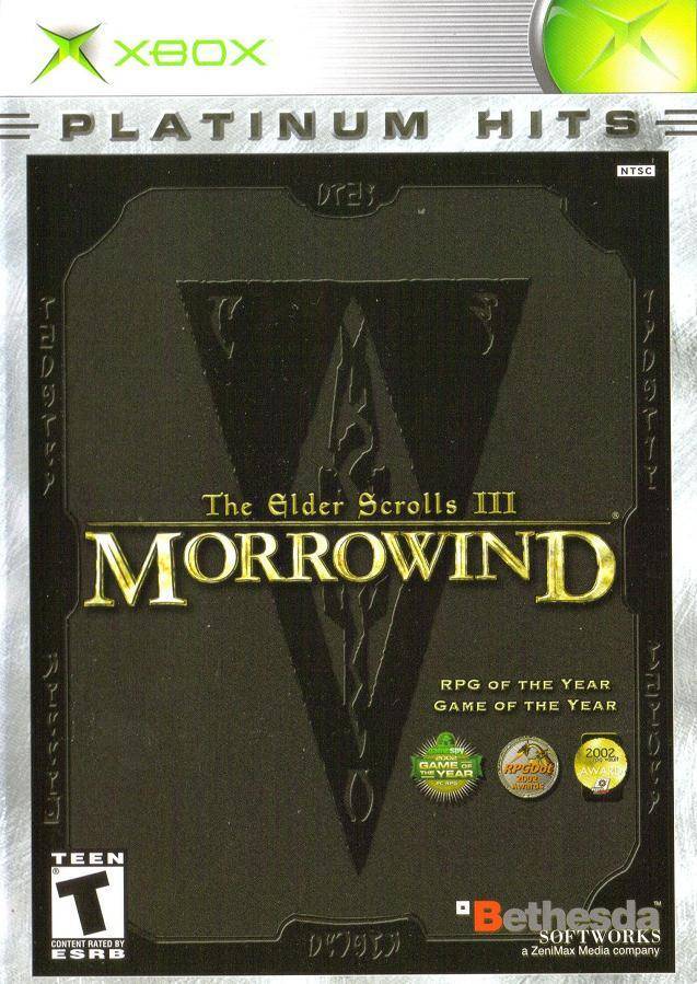 J2Games.com | The Elder Scrolls III: Morrowind: Platinum Hits (Xbox) (Pre-Played - CIB - Good).