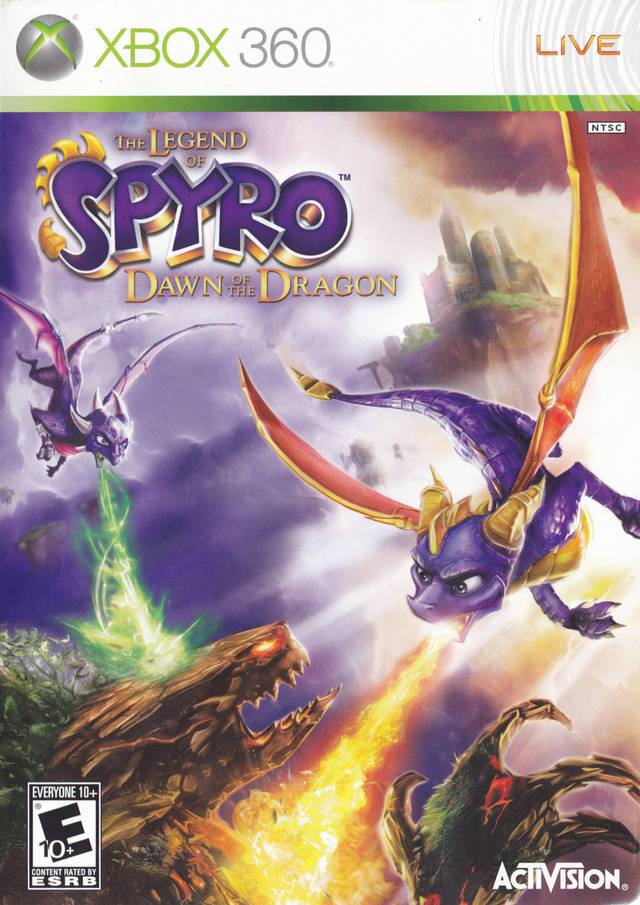 J2Games.com | Legend of Spyro Dawn of the Dragon (Xbox 360) (Pre-Played - CIB - Good).