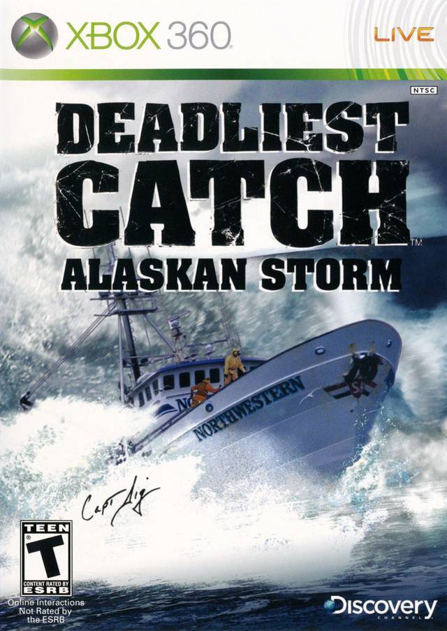 J2Games.com | Deadliest Catch Alaskan Storm (Xbox 360) (Pre-Played - CIB - Good).