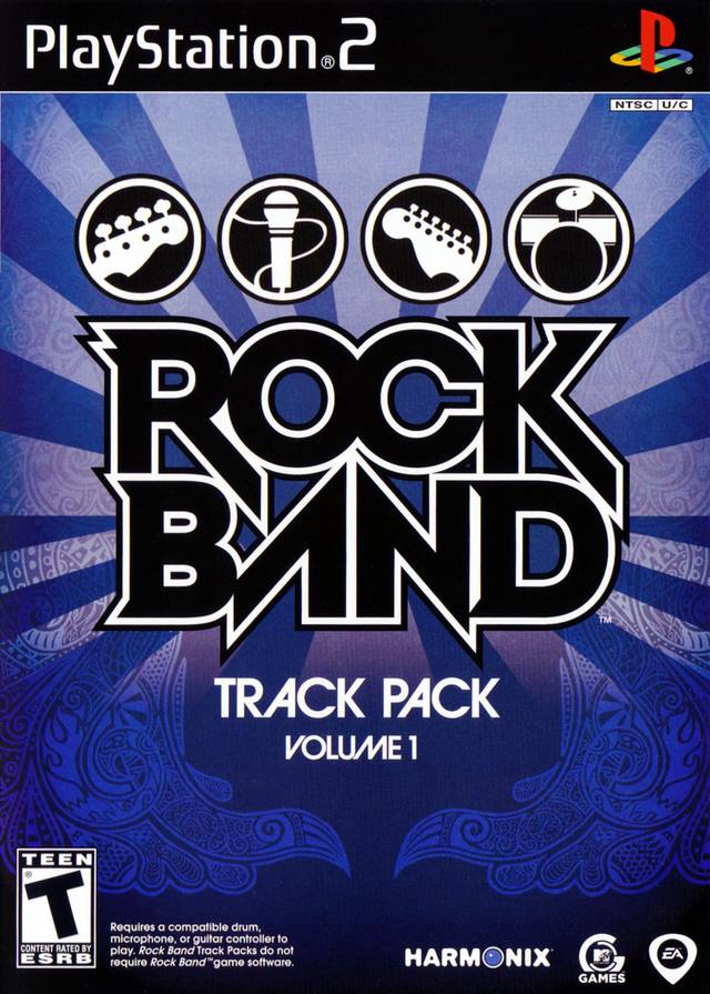 Rock Band Track Pack Volume 1 (Playstation 2)