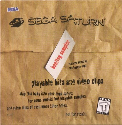 J2Games.com | Sega Saturn Bootleg Sampler (Sega Saturn) (Pre-Played - CIB - Good).