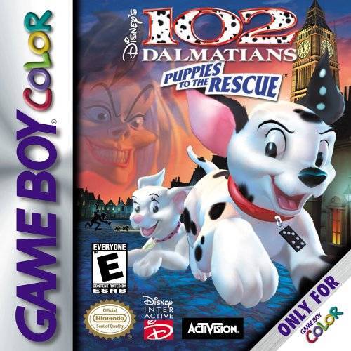 J2Games.com | 102 Dalmatians Puppies to the Rescue (Gameboy Color) (Pre-Played - Game Only).