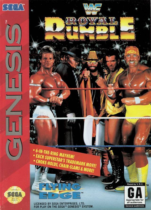 J2Games.com | WWF Royal Rumble (Sega Genesis) (Pre-Played - Game Only).