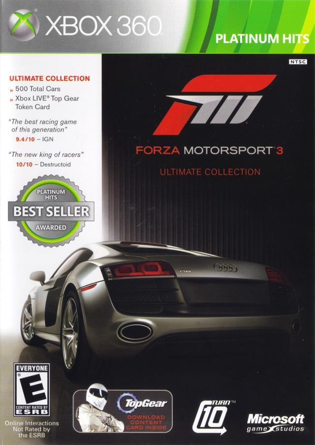 J2Games.com | Forza Motorsport 3 Limited Collector's Edition (Xbox 360) (Pre-Played - CIB - Good).