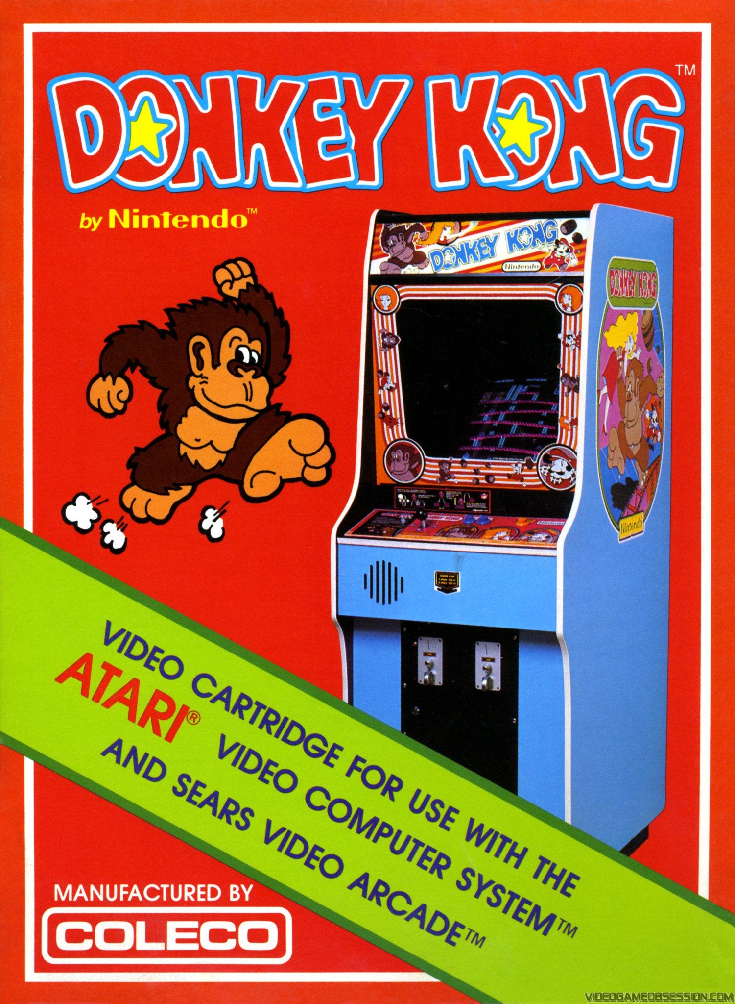 J2Games.com | Donkey Kong (Atari 2600) (Pre-Played - Game Only).