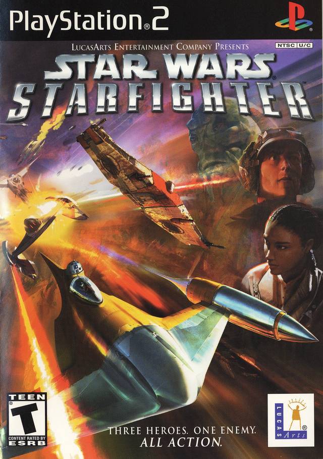 J2Games.com | Star Wars Starfighter (Playstation 2) (Pre-Played - Game Only).