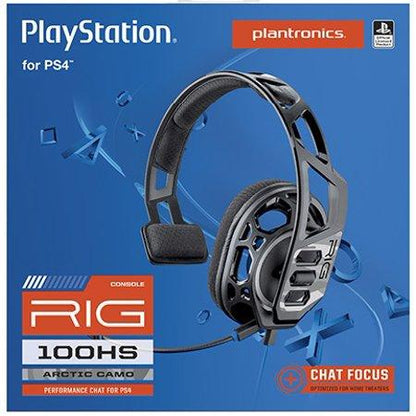 J2Games.com | Plantronics RIG 100HS Chat Headset Arctic Camo (Playstation 4) (Brand New).