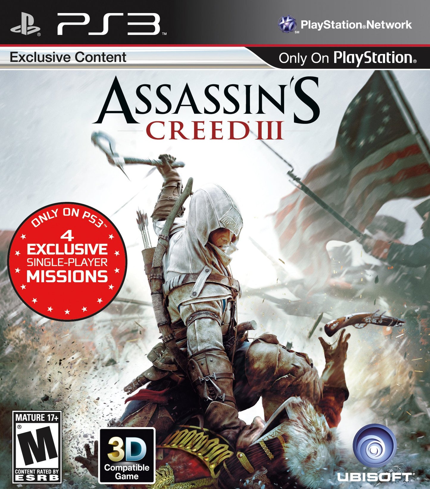 J2Games.com | Assassin's Creed III (Playstation 3) (Pre-Played - Game Only).