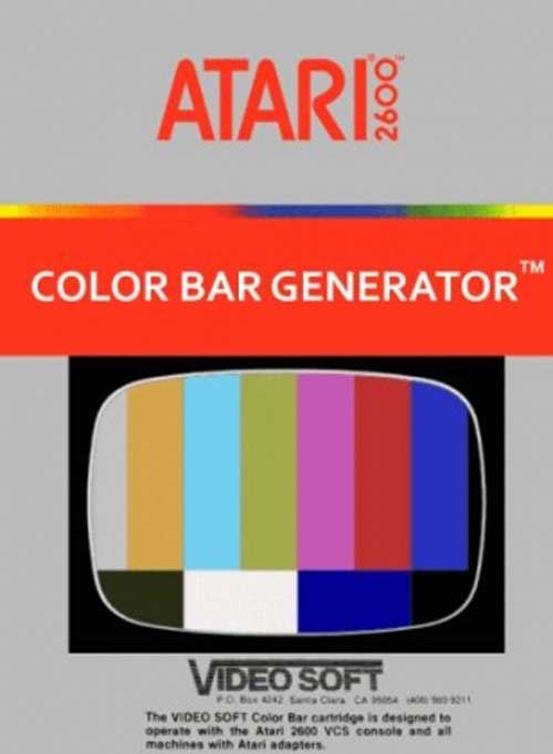 Generador de barras de color (Atari 2600)