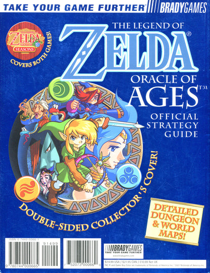 BradyGames: Legend Of Zelda Oracle of Seasons y Oracle of Ages Guía de estrategia oficial (Libros)