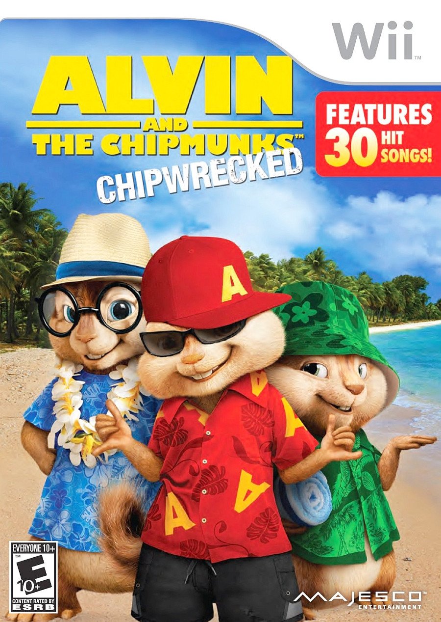 J2Games.com | Alvin & Chipmunks: Chipwrecked (Wii) (Pre-Played - CIB - Good).
