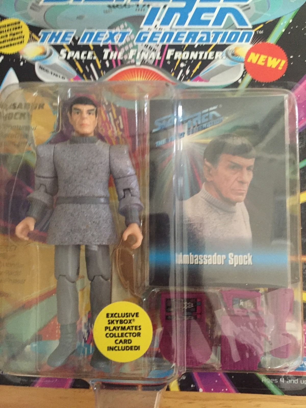 J2Games.com | Star Trek The Next Generation Ambassador Spock (Playmates) (Brand New).