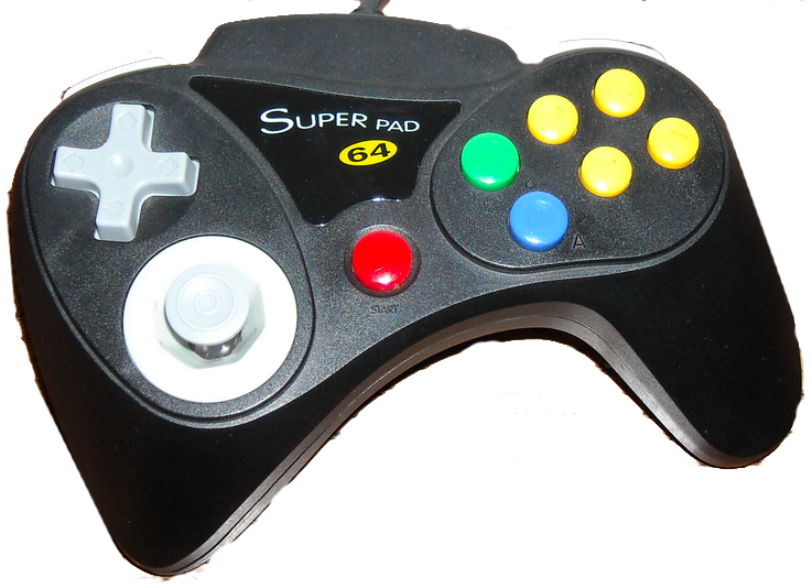 J2Games.com | InterAct SuperPad 64 Controller (Nintendo 64) (Pre-Played - Game Accessory).