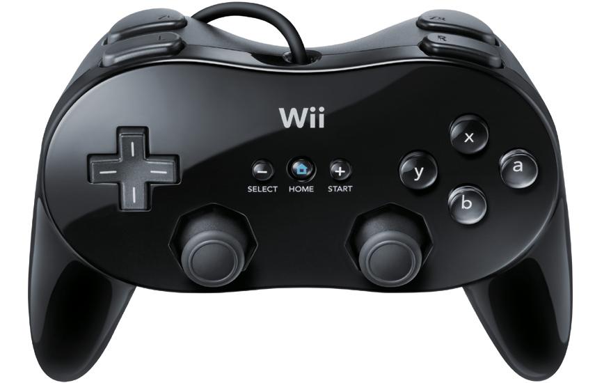 J2Games.com | Black Wii Classic Controller Pro (Wii) (Pre-Played - Game Only).