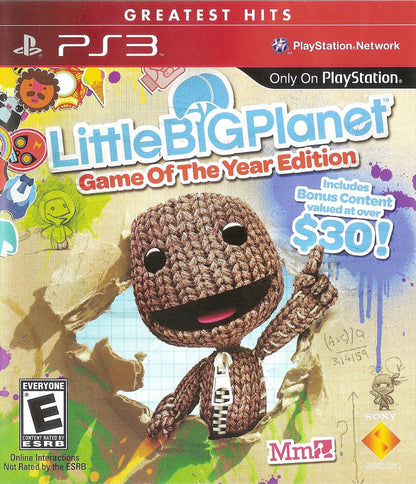 Little Big Planet: Game Of The Year Edition (Greatest Hits) (Playstation 3)