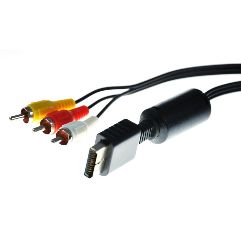 J2Games.com | Playstation 3/2/1 AV Cable (Playstation 2) (Brand New).