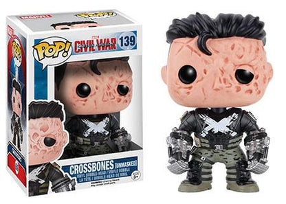 J2Games.com | POP! Marvel Captain America Civil War 139: Crossbones [Unmasked] (Brand New) (Funko).