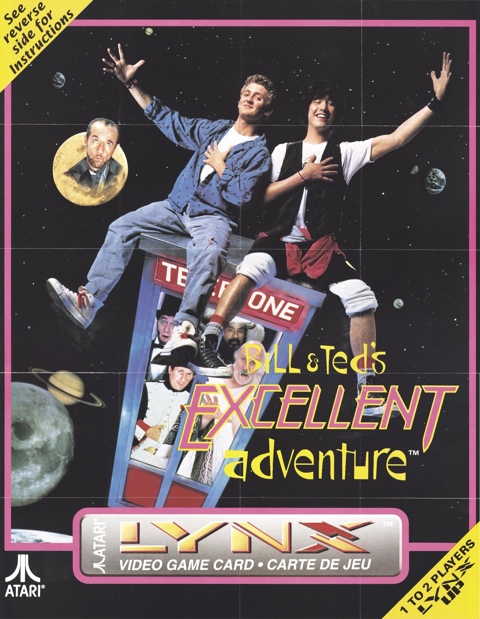 J2Games.com | Bill & Ted's Excellent Adventure (Atari Lynx) (Pre-Played - Game Only).