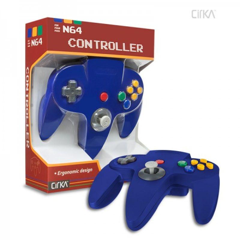 J2Games.com | Nintendo N64 Controller Blue (CirKa) (Brand New).